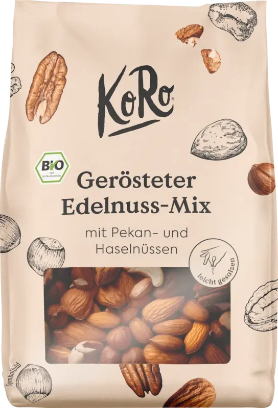 KoRo Nussmischung, Gerösteter Edelnuss-Mix