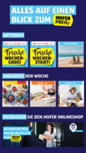 HOFER HOFER: Flugblatt - ab 15.08.2025