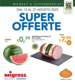 Migross Supermercati & Market Super Offerte - al 27.08.2025
