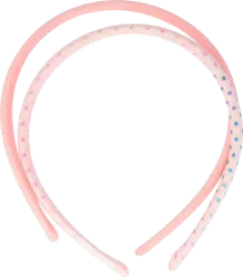 Cordeluțe de păr roz