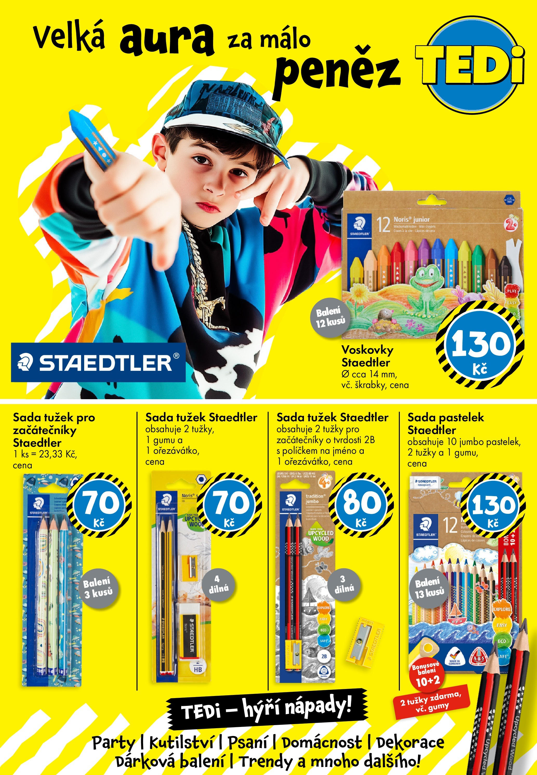 TEDi leták od 15.08.2025 - akční nabídka | Strana: 9 | Produkty: Voskovky, Dekorace