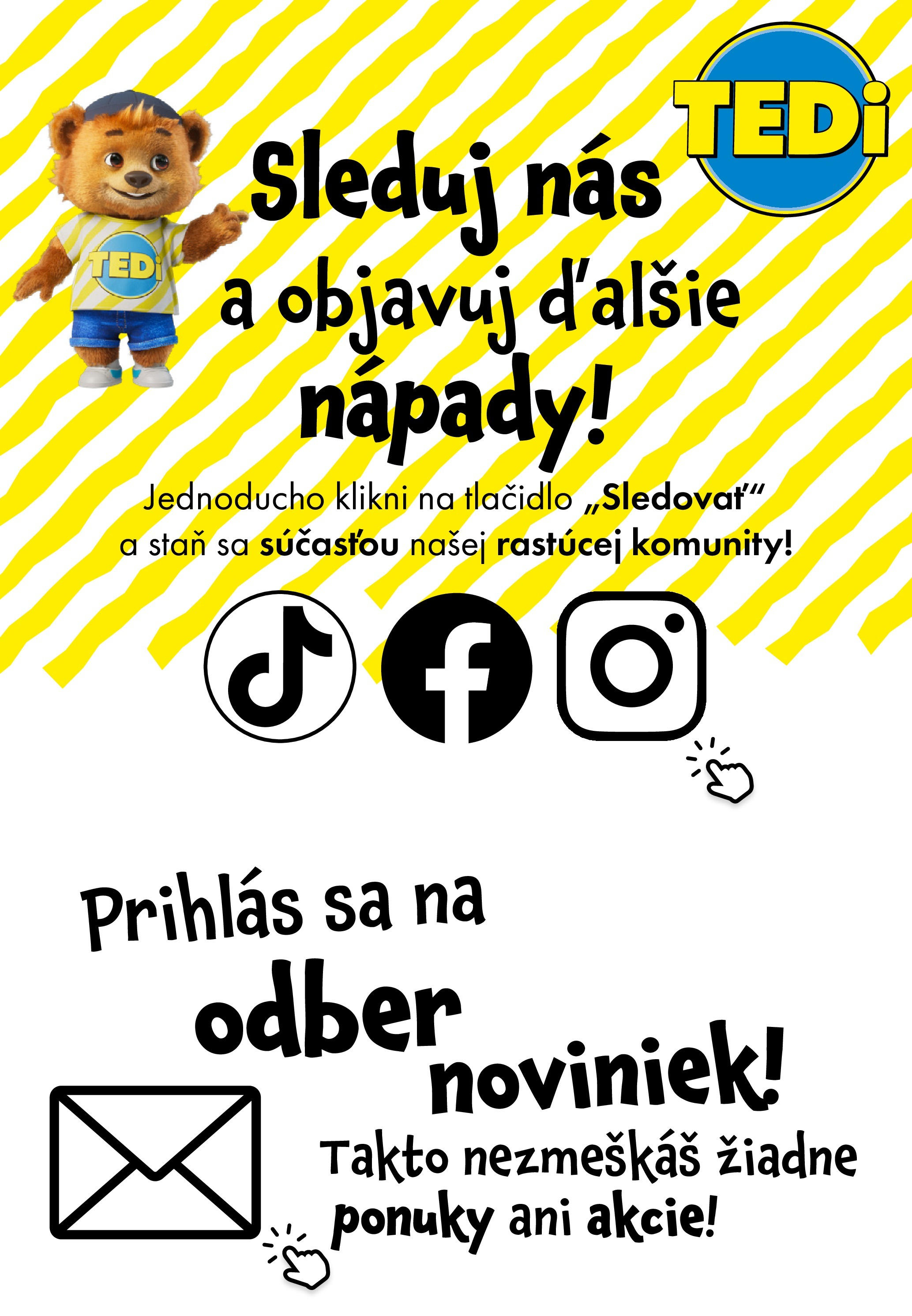 TEDi - TEDi - plné nápadov od 13.08.2025 → Aktuálna ponuka online | Strana: 11 | Produkty: Stan