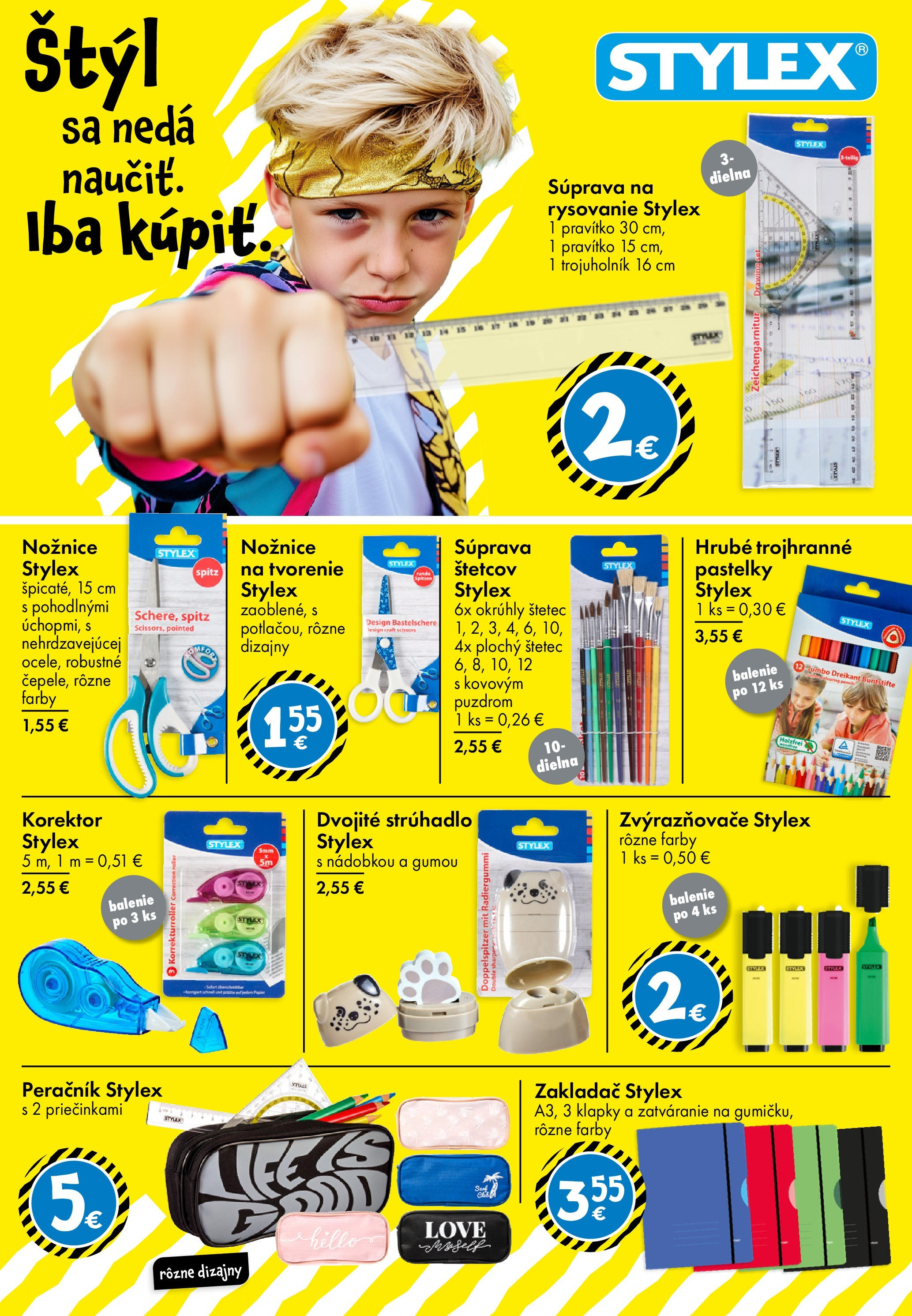 TEDi - TEDi - plné nápadov od 13.08.2025 → Aktuálna ponuka online | Strana: 12 | Produkty: Korektor, Štetec, Peračník, Pastelky