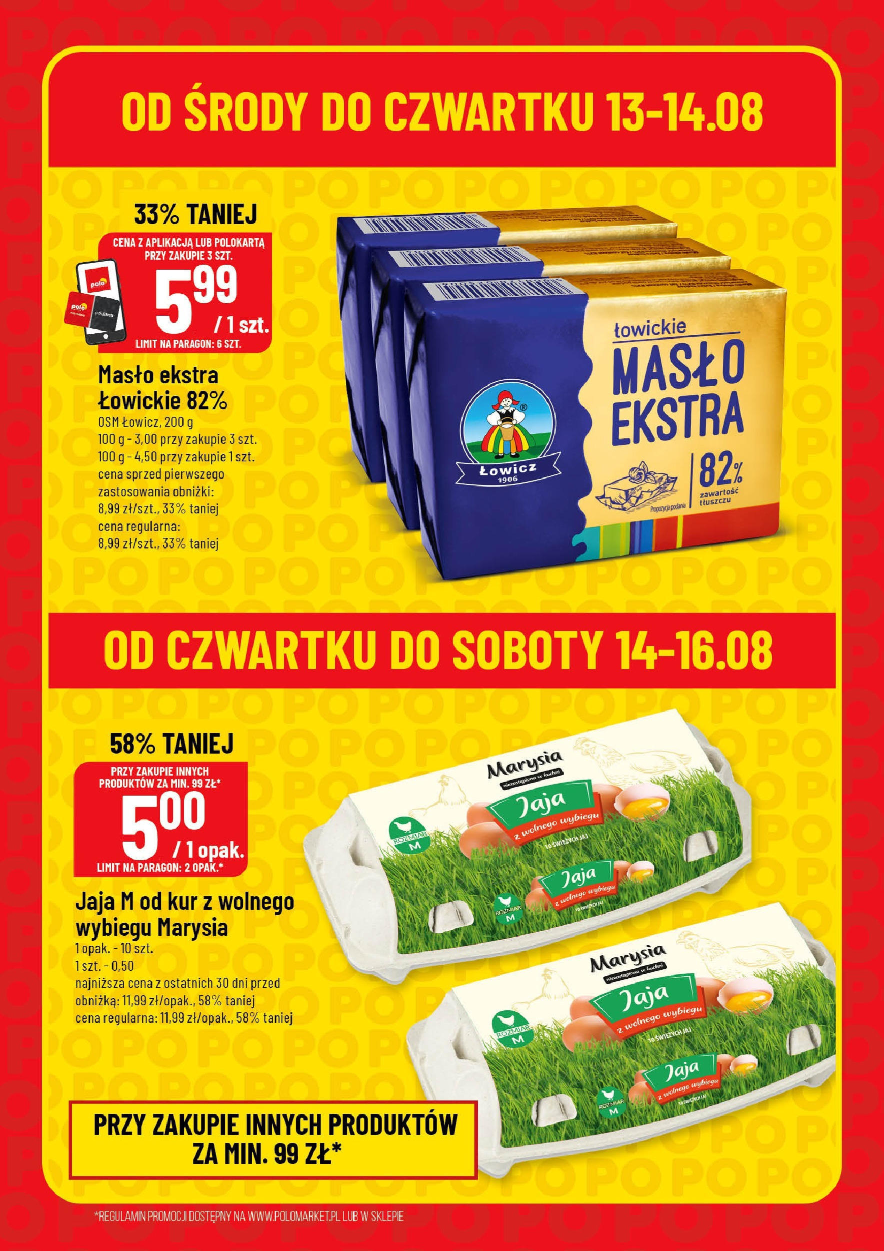 POLOmarket gazetka od jutra (13.08.2025) | Nowa PDF | Strona: 6 | Produkty: Masło, Jaja POLOmarket gazetka od jutra (13.08.2025) - Nowa PDF | Strona: 6 | Produkty: Masło, Jaja