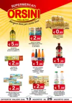 Orsini Market Offerte valide dal 13 agosto al 26 agosto - al 26.08.2025