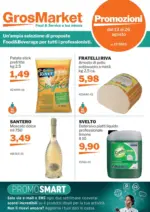 GrosMarket Promozioni dal 13 al 26 agosto - al 26.08.2025