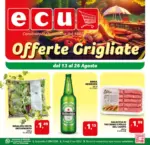 Ecu Discount Offerte grigliate! - al 26.08.2025
