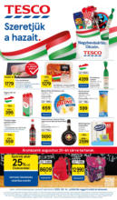 Tesco újság érvényessége 2025.8.19-ig
