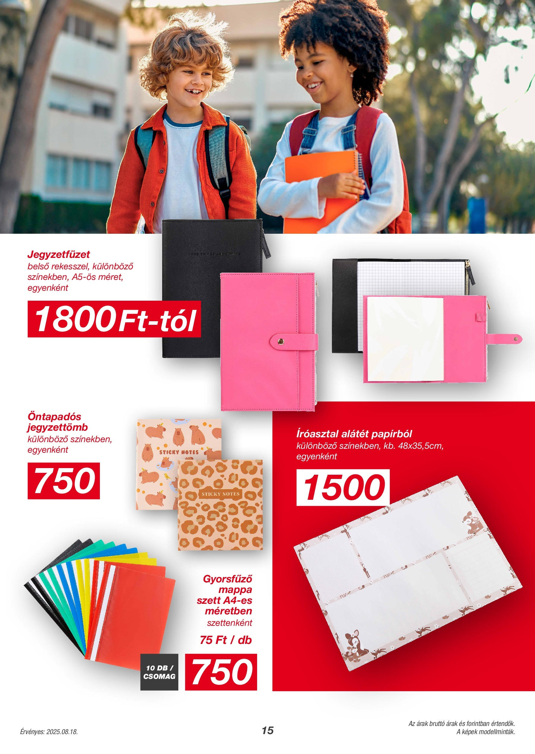 KiK Akciós újság - 2025.08.18. -tól/töl > akció, lapozható szórólap 🛍️ | Oldal: 15 | Termékek: Íróasztal