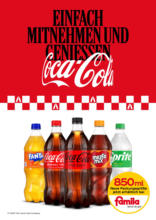 Coca Cola: Einfach mitnehmen und genießen