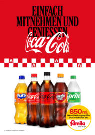 Coca Cola: Einfach mitnehmen und genießen