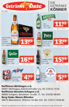 Getränke Oase: Getränkeangebote