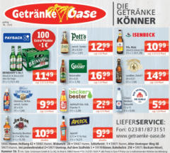 Entdecke - Getränke Oase: Getränkeangebote gültig ab dem 17.08.2025