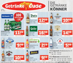 Entdecke - Getränke Oase: Getränkeangebote gültig ab dem 17.08.2025