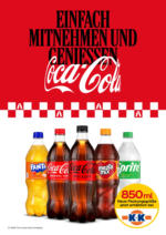 K+K KLAAS & KOCK B.V.+CO. KG Coca Cola: Einfach mitnehmen und genießen - bis 24.08.2025