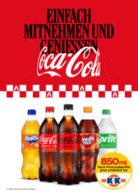 Coca Cola: Einfach mitnehmen und genießen