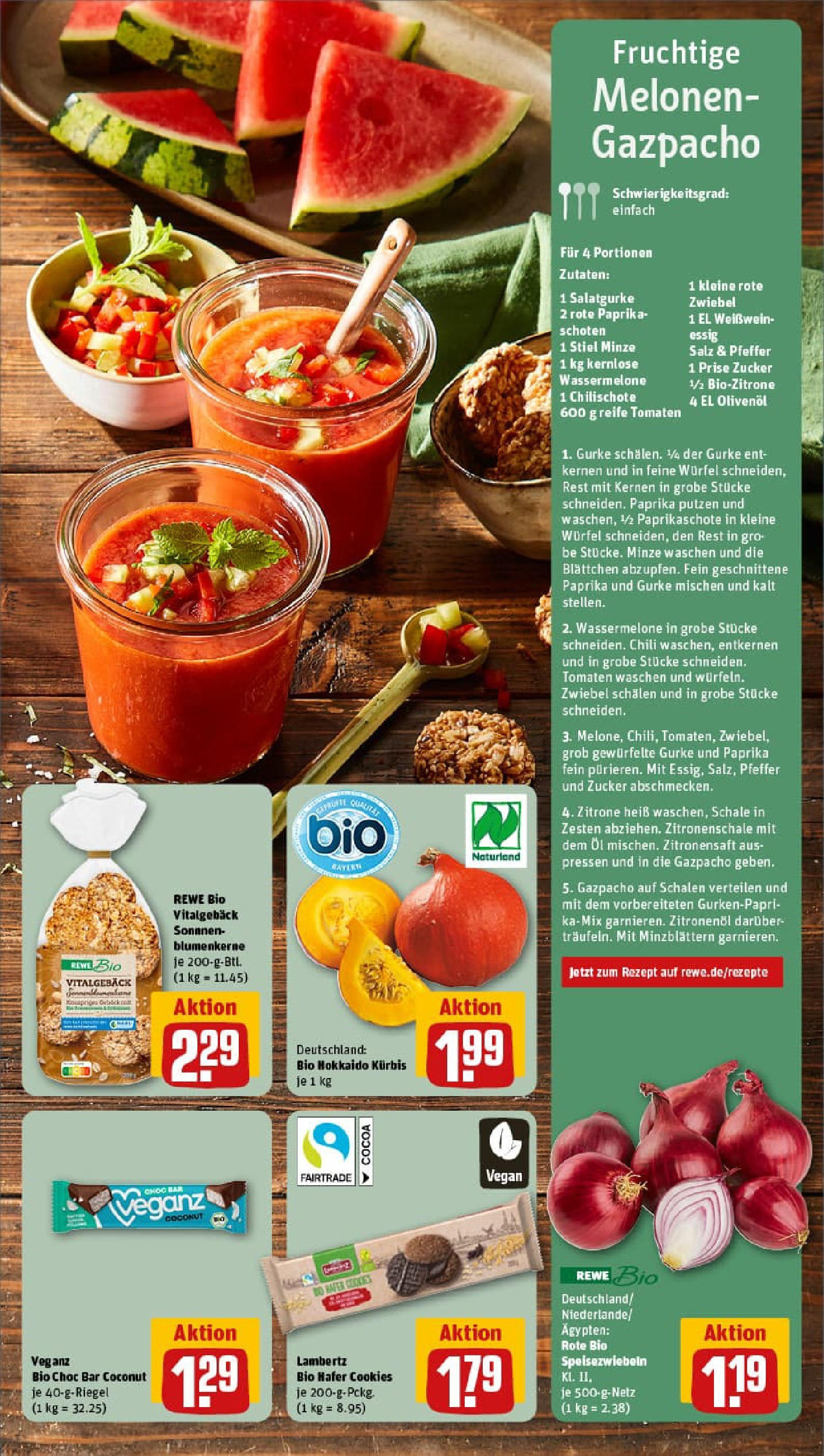 REWE Prospekt ab 17.08.2025 zum Blättern » Angebote | Seite: 5 | Produkte: Weißwein, Olivenol, Salz, Chili