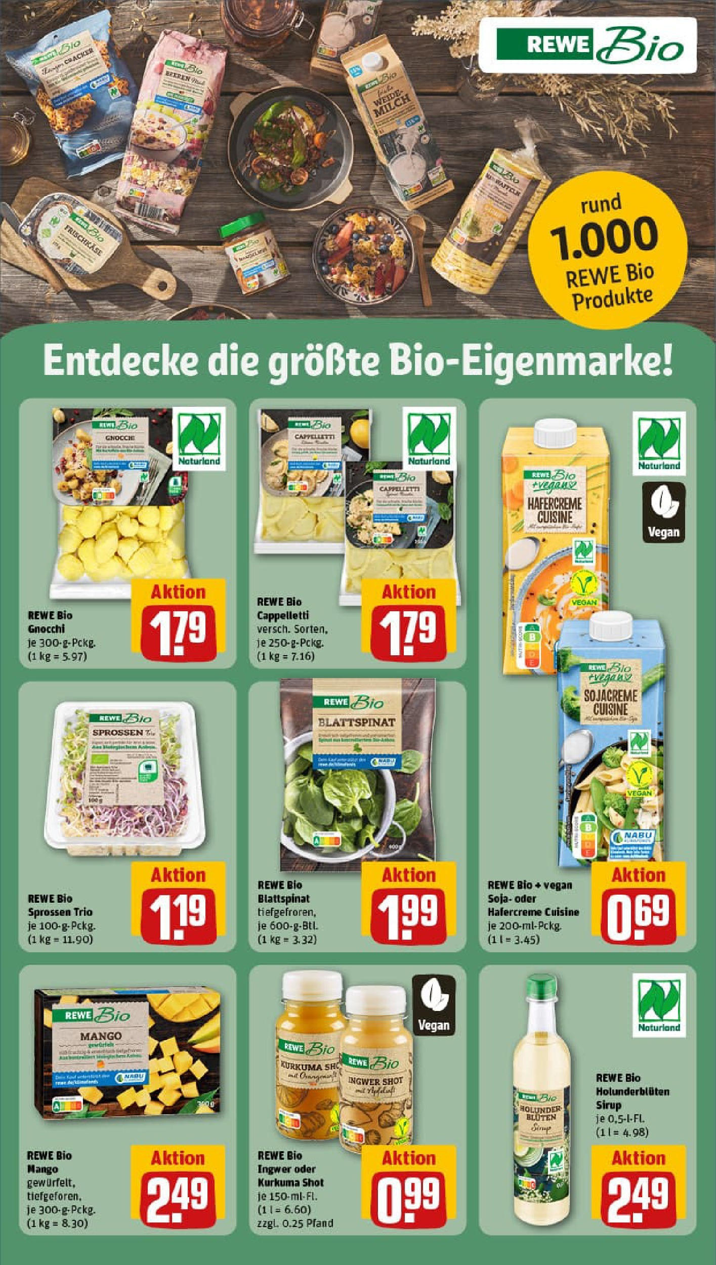 REWE Prospekt ab 17.08.2025 zum Blättern » Angebote | Seite: 22 | Produkte: Milch, Sirup, Mango, Frischkase REWE Prospekt ab 17.08.2025 zum Blättern » Angebote | Seite: 22 | Produkte: Milch, Sirup, Mango, Frischkase