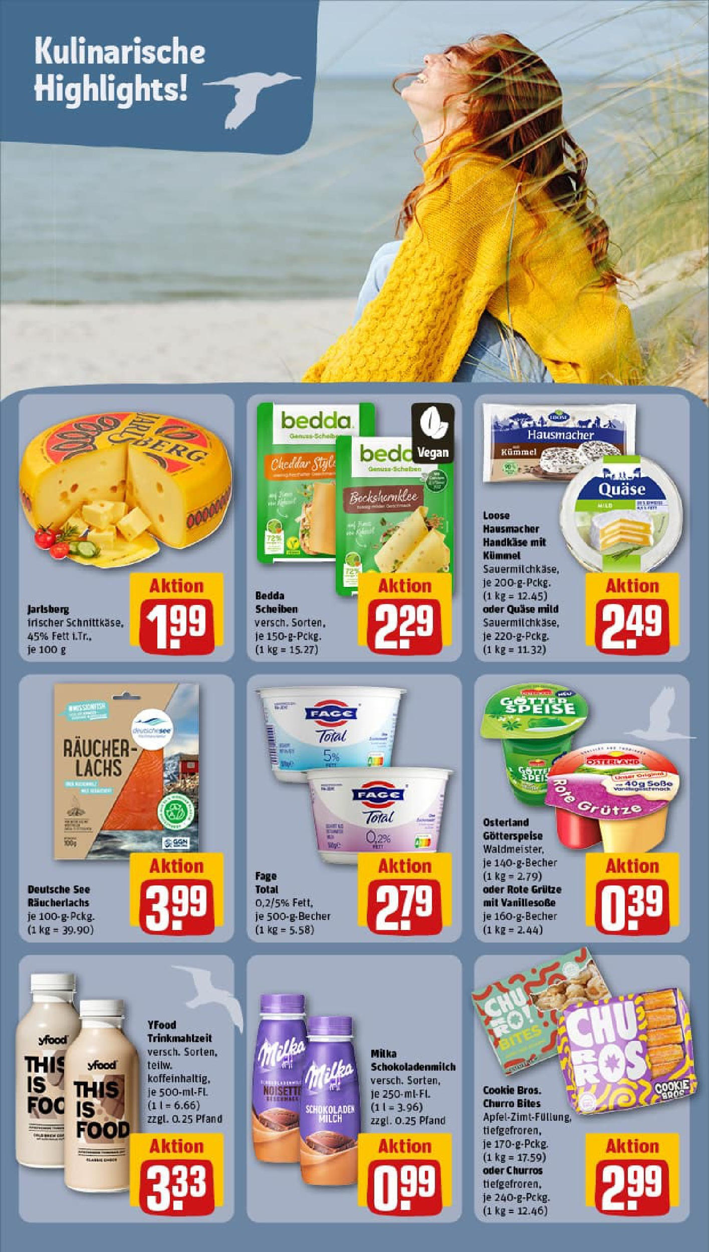 REWE Prospekt ab 17.08.2025 zum Blättern » Angebote | Seite: 16 | Produkte: Milka, YFood, Lachs, Räucherlachs REWE Prospekt ab 17.08.2025 zum Blättern » Angebote | Seite: 16 | Produkte: Milka, YFood, Lachs, Räucherlachs
