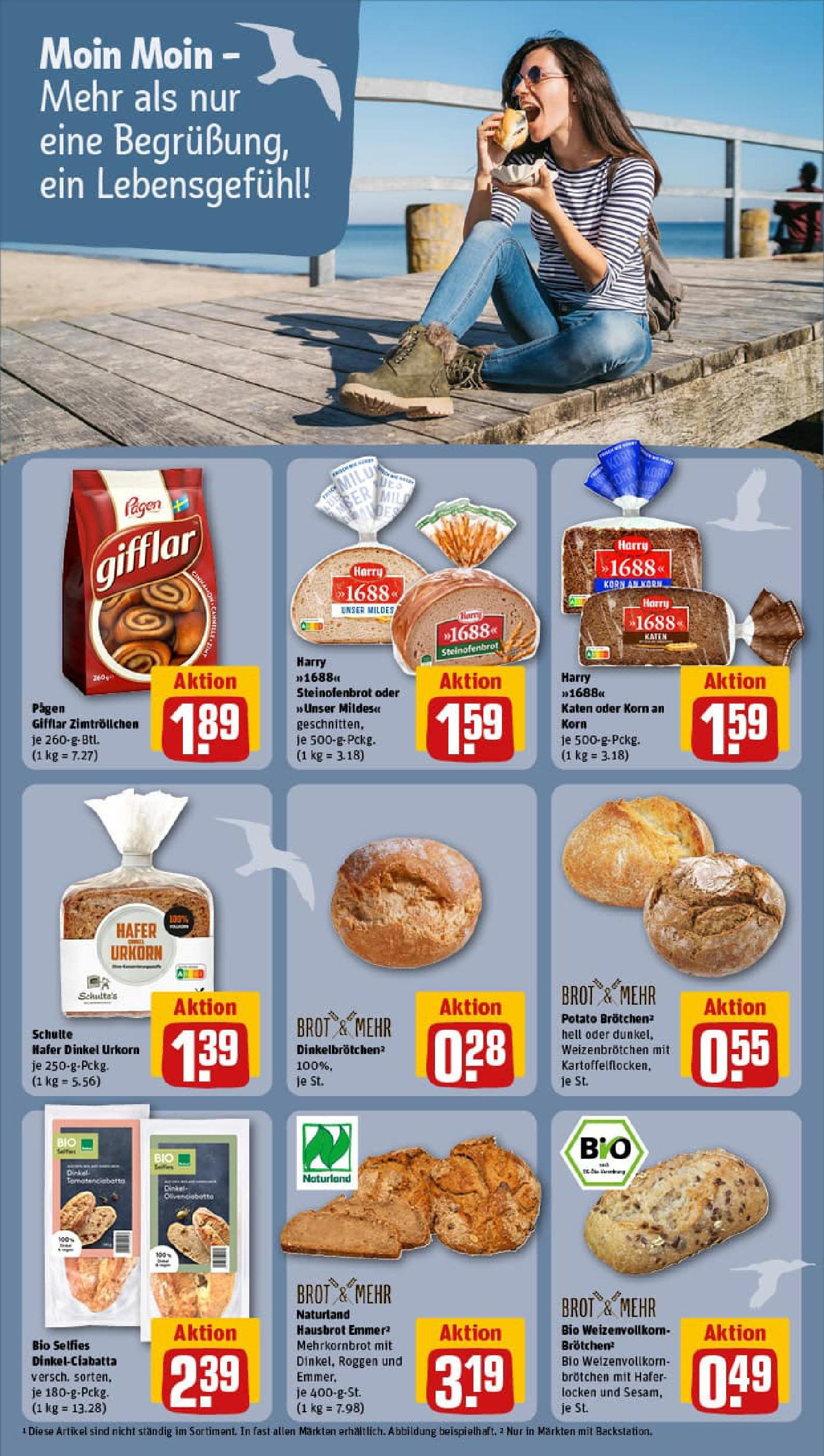 REWE Prospekt ab 17.08.2025 zum Blättern » Angebote | Seite: 17 | Produkte: Brot REWE Prospekt ab 17.08.2025 zum Blättern » Angebote | Seite: 17 | Produkte: Brot