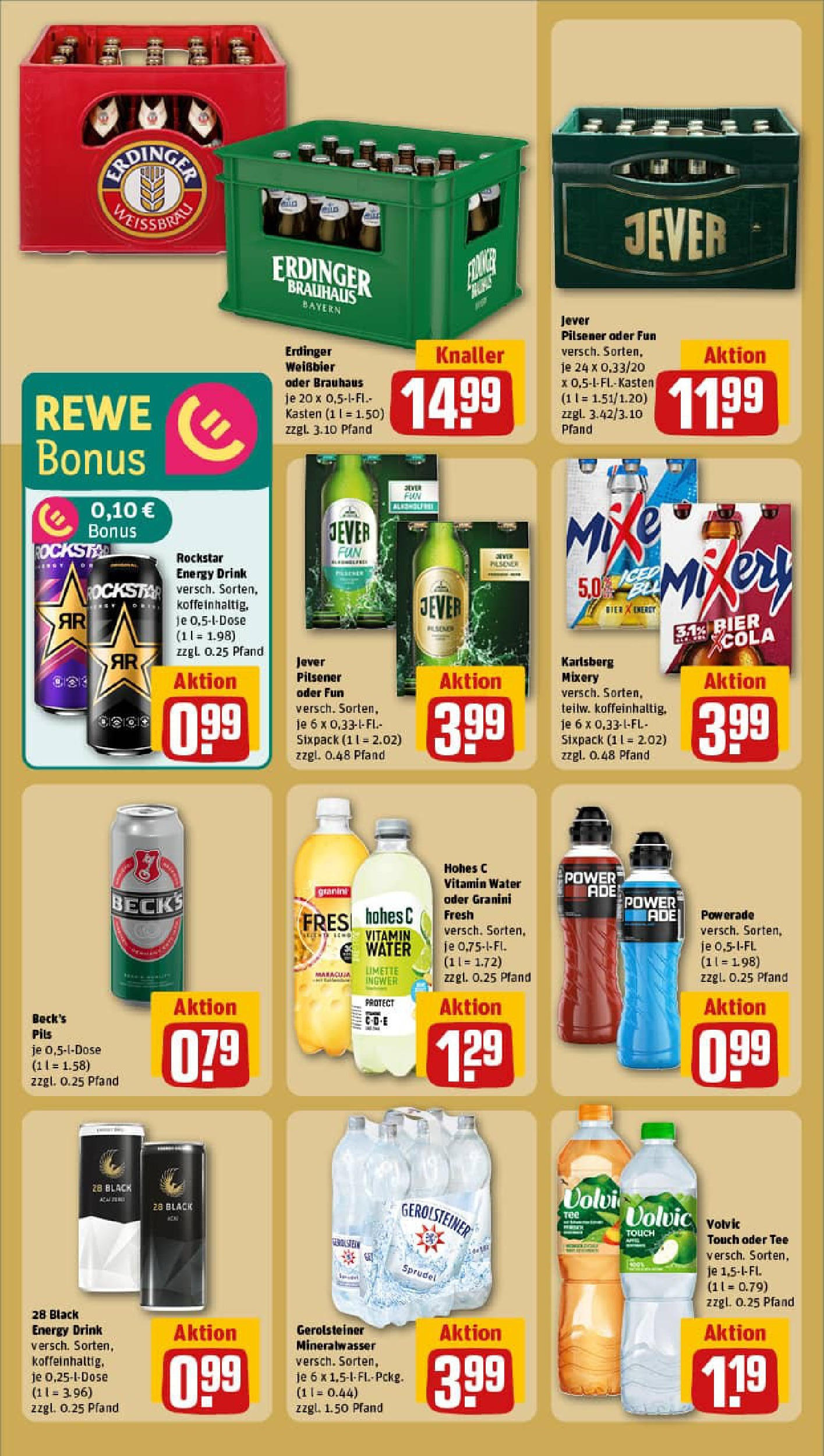 REWE Prospekt ab 17.08.2025 zum Blättern » Angebote | Seite: 18 | Produkte: Energy, Volvic touch, Tee, Volvic REWE Prospekt ab 17.08.2025 zum Blättern » Angebote | Seite: 18 | Produkte: Energy, Volvic touch, Tee, Volvic