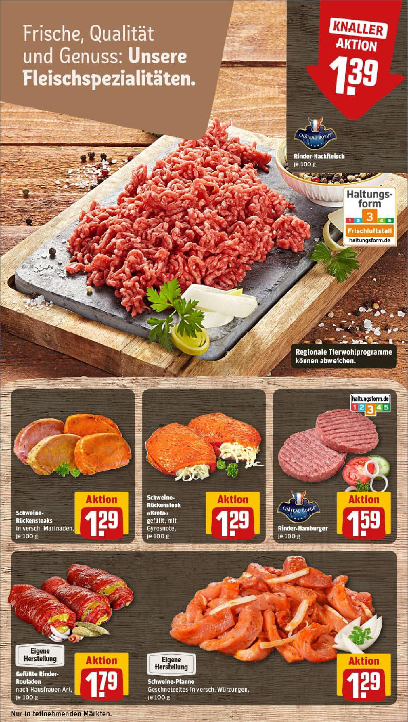 REWE Prospekt ab 17.08.2025 zum Blättern » Angebote | Seite: 10 | Produkte: Steak REWE Prospekt ab 17.08.2025 zum Blättern » Angebote | Seite: 10 | Produkte: Steak