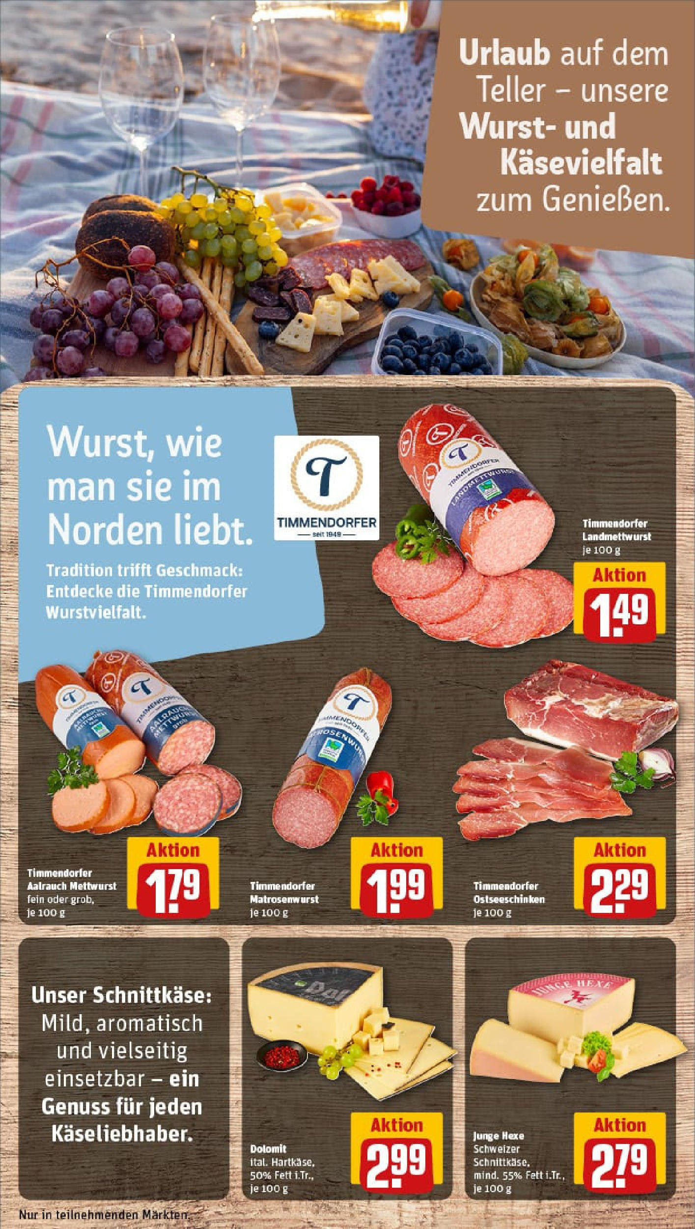 REWE Prospekt ab 17.08.2025 zum Blättern » Angebote | Seite: 11 | Produkte: Wurst REWE Prospekt ab 17.08.2025 zum Blättern » Angebote | Seite: 11 | Produkte: Wurst
