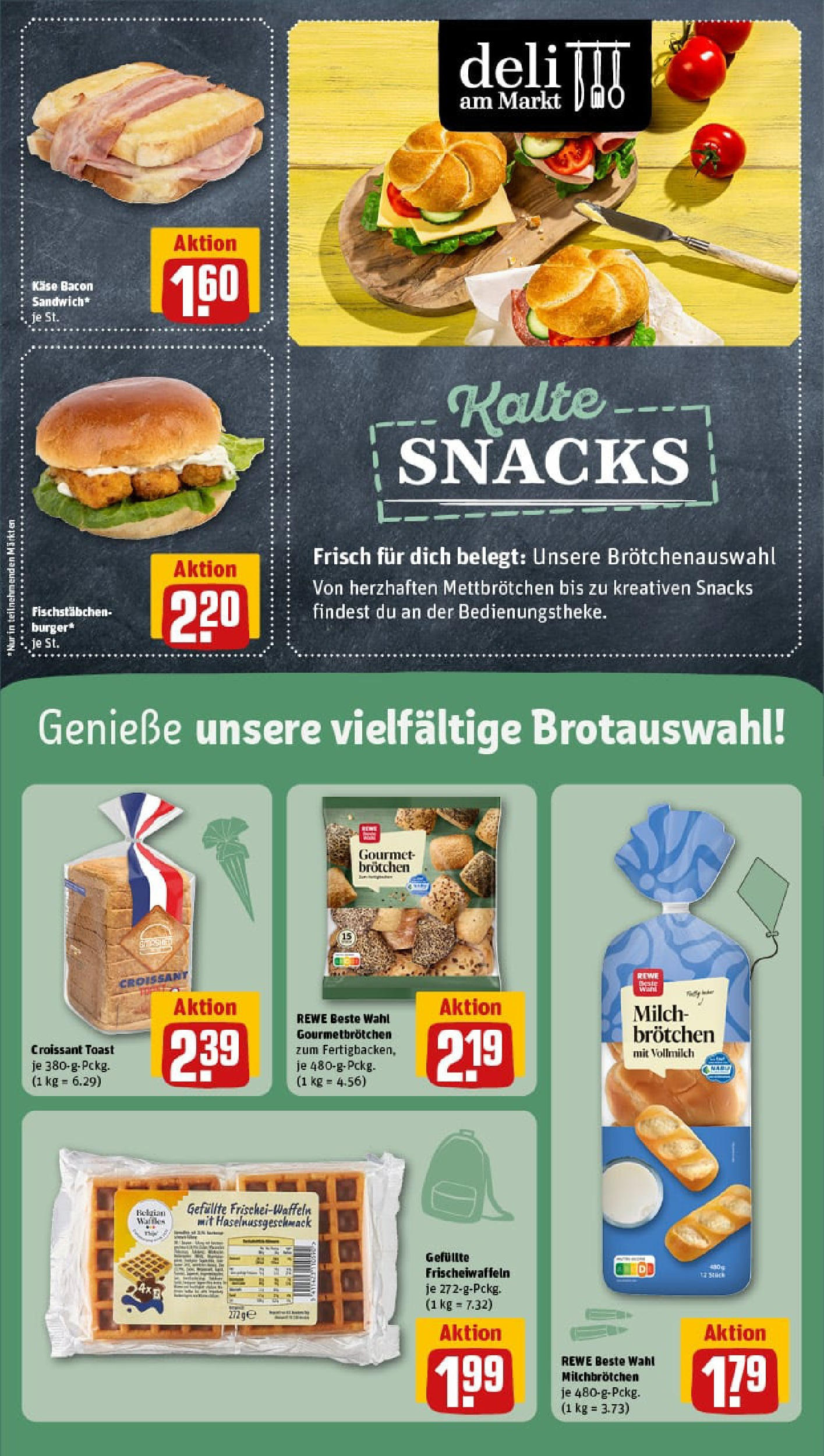 REWE Prospekt ab 17.08.2025 zum Blättern » Angebote | Seite: 17 | Produkte: Käse, Toast, Croissant, Fischstabchen REWE Prospekt ab 17.08.2025 zum Blättern » Angebote | Seite: 17 | Produkte: Käse, Toast, Croissant, Fischstabchen