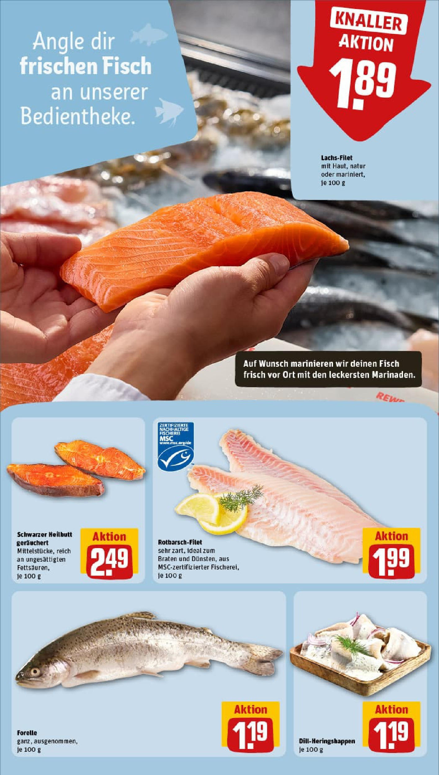 REWE Prospekt ab 17.08.2025 zum Blättern » Angebote | Seite: 31 | Produkte: Fisch