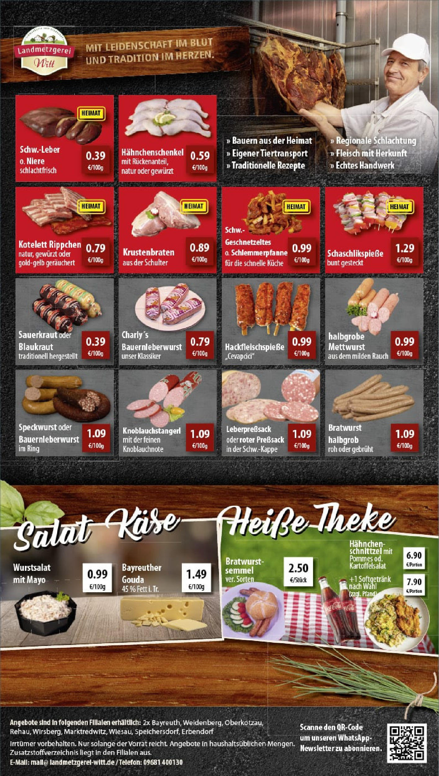 REWE Prospekt ab 17.08.2025 zum Blättern » Angebote | Seite: 9 | Produkte: Hahnchen, Käse, Krustenbraten, Fleisch