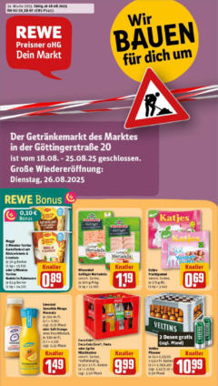 Rewe prospekt Hardegsen	 gültig ab dem 17.08.2025