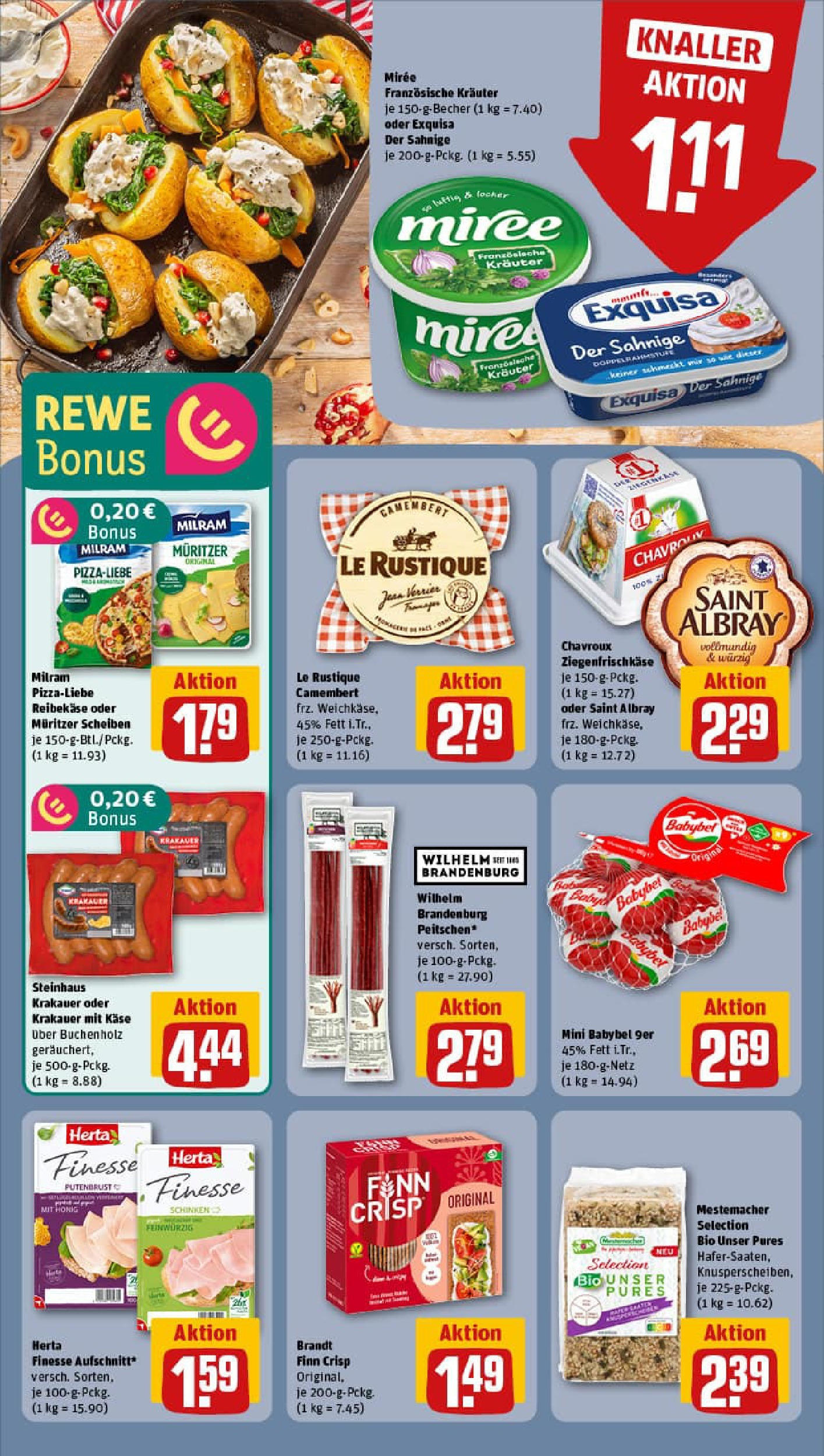 REWE Prospekt ab 17.08.2025 zum Blättern » Angebote | Seite: 10 | Produkte: Käse, Milram, Reibekase, Herta finesse