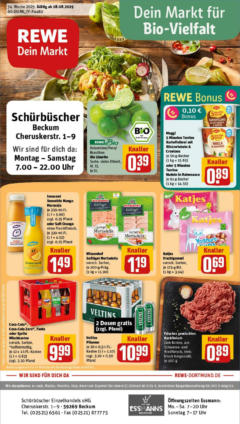 Rewe prospekt Beckum	 gültig ab dem 17.08.2025