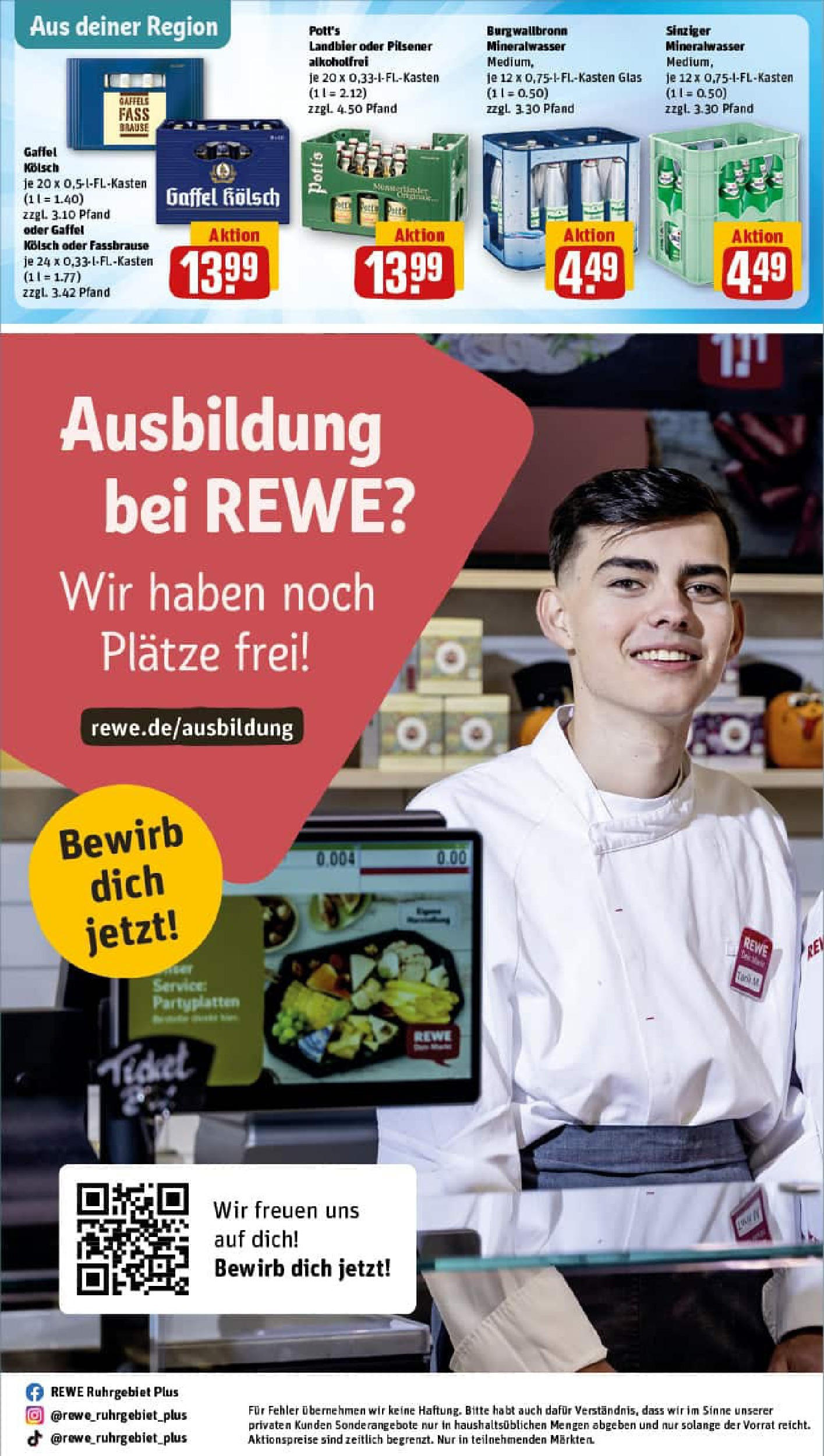 REWE Prospekt ab 17.08.2025 zum Blättern » Angebote | Seite: 37 | Produkte: Mineralwasser, Fassbrause