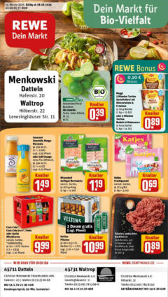 Rewe prospekt Datteln	 gültig ab dem 17.08.2025