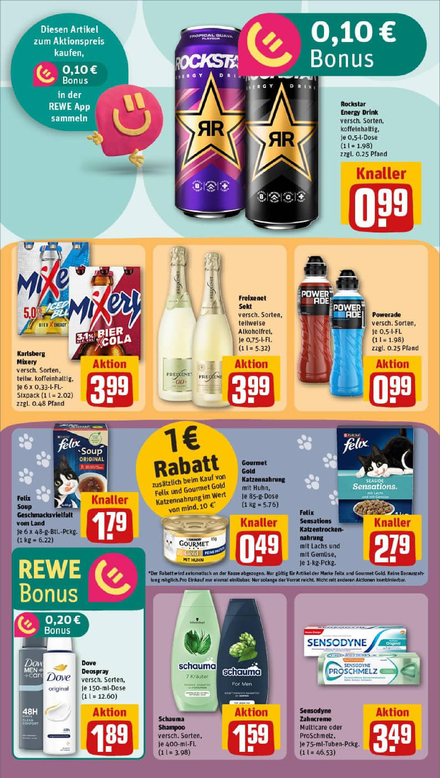 REWE Prospekt ab 17.08.2025 zum Blättern » Angebote | Seite: 11 | Produkte: Rockstar energy, Mixer, Energy, Deospray REWE Prospekt ab 17.08.2025 zum Blättern » Angebote | Seite: 11 | Produkte: Rockstar energy, Mixer, Energy, Deospray