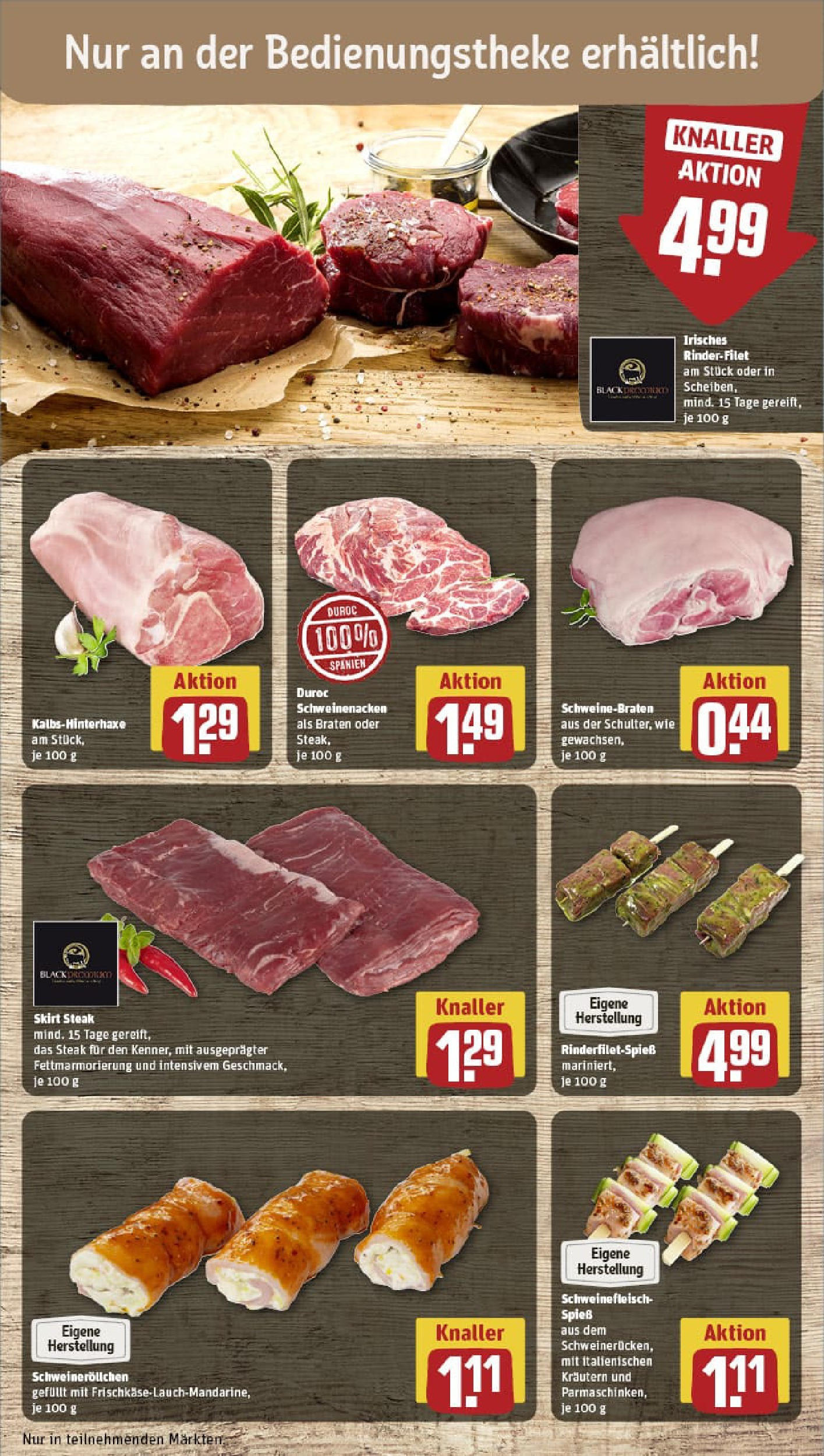 REWE Prospekt ab 17.08.2025 zum Blättern » Angebote | Seite: 10 | Produkte: Rinderfilet, Schweinenacken, Schweinefleisch, Steak REWE Prospekt ab 17.08.2025 zum Blättern » Angebote | Seite: 10 | Produkte: Rinderfilet, Schweinenacken, Schweinefleisch, Steak