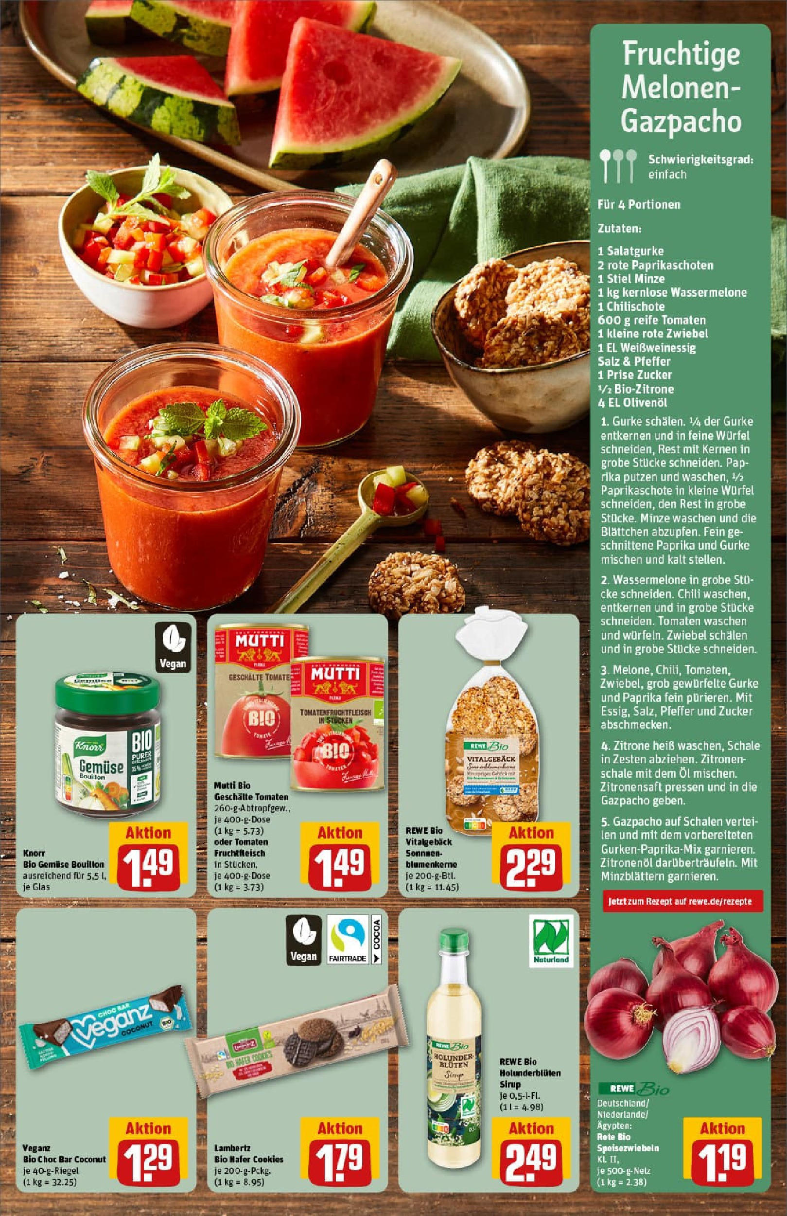 REWE Prospekt ab 17.08.2025 zum Blättern » Angebote | Seite: 5 | Produkte: Zucker, Pfeffer, Chili, Zitronen