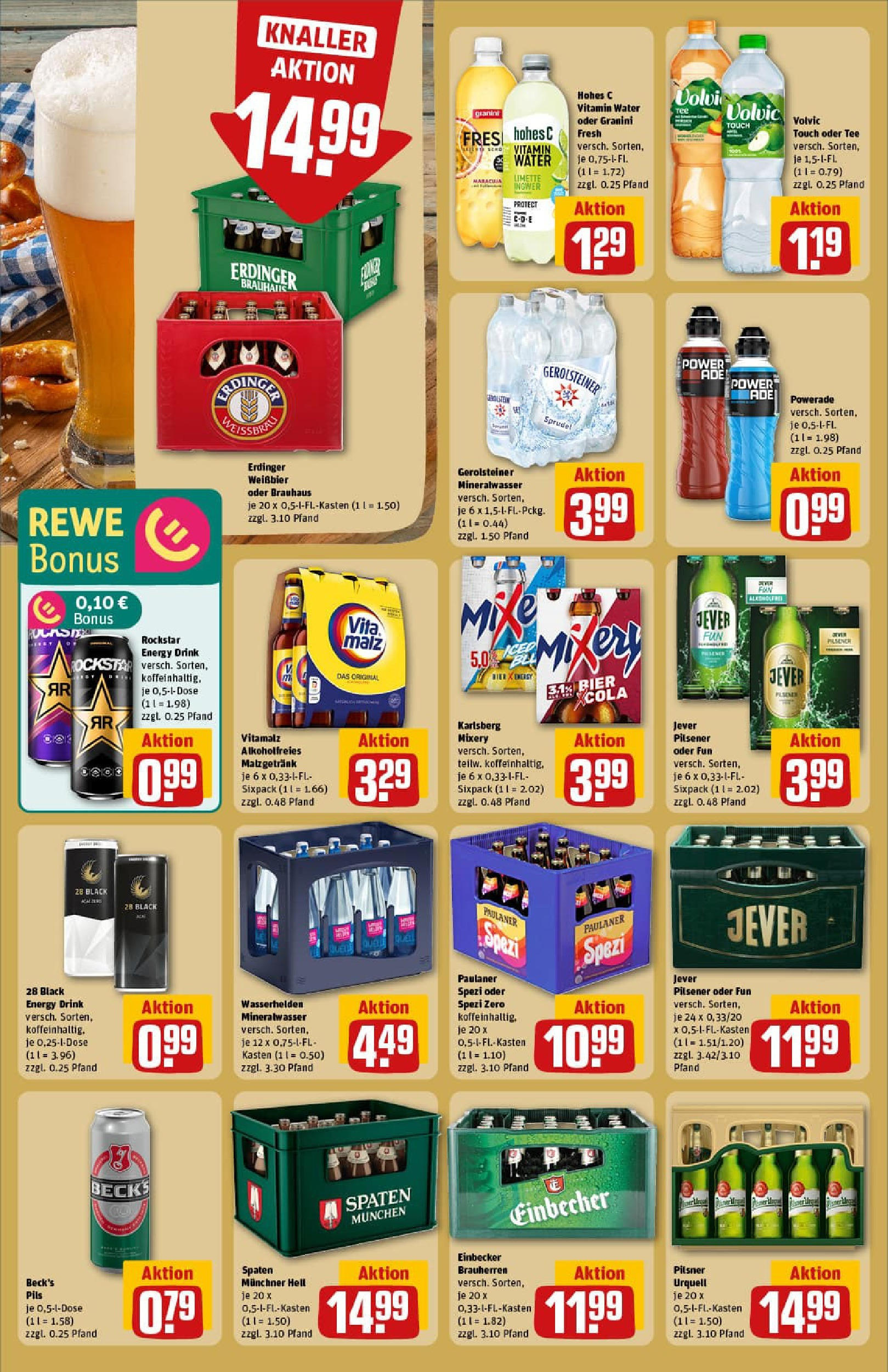 REWE Prospekt ab 17.08.2025 zum Blättern » Angebote | Seite: 20 | Produkte: Energy, Paulaner spezi, Jever, Gerolsteiner REWE Prospekt ab 17.08.2025 zum Blättern » Angebote | Seite: 20 | Produkte: Energy, Paulaner spezi, Jever, Gerolsteiner