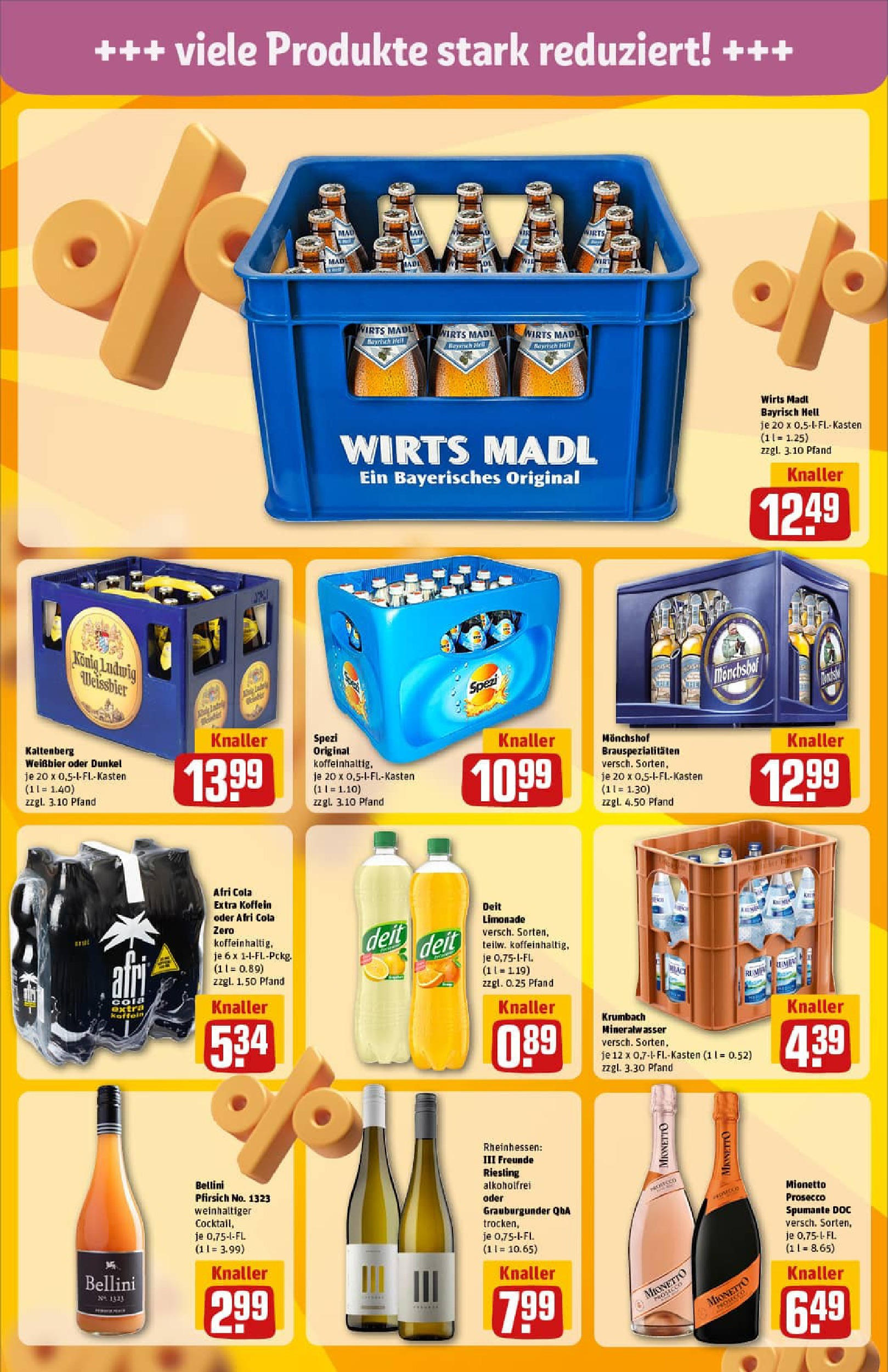 REWE Prospekt ab 17.08.2025 zum Blättern » Angebote | Seite: 21 | Produkte: Monchshof, Cola, Weißbier, Mineralwasser REWE Prospekt ab 17.08.2025 zum Blättern » Angebote | Seite: 21 | Produkte: Monchshof, Cola, Weißbier, Mineralwasser