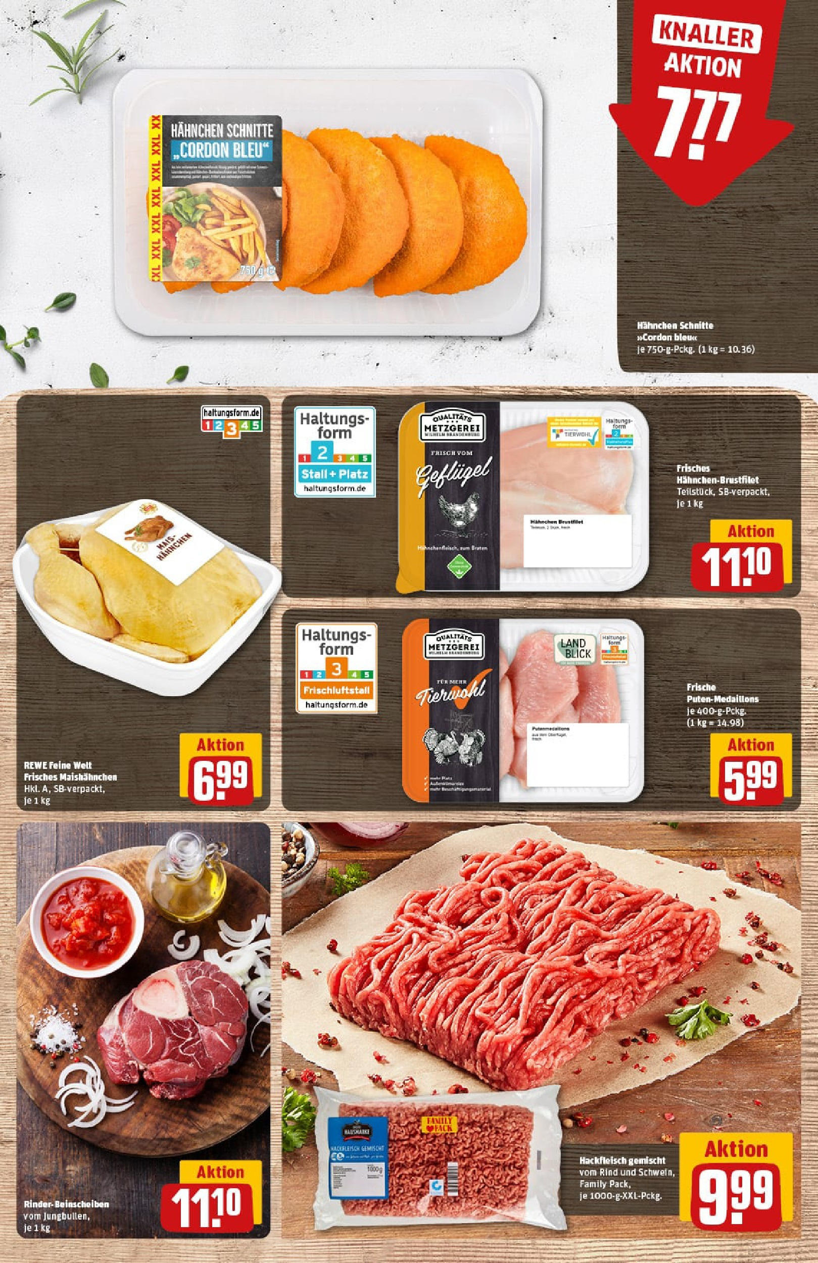 REWE Prospekt ab 17.08.2025 zum Blättern » Angebote | Seite: 11 | Produkte: Hahnchen, Hackfleisch REWE Prospekt ab 17.08.2025 zum Blättern » Angebote | Seite: 11 | Produkte: Hahnchen, Hackfleisch