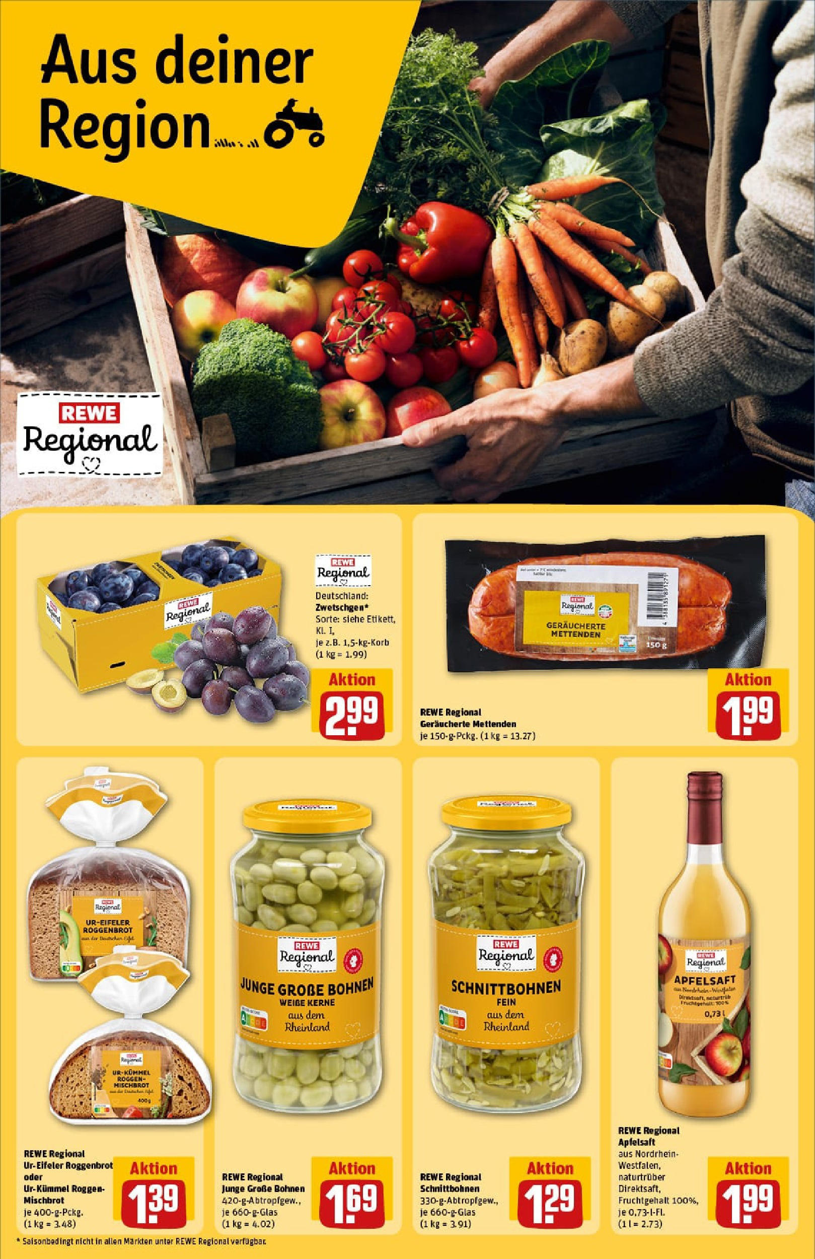 REWE Prospekt ab 17.08.2025 zum Blättern » Angebote | Seite: 24 | Produkte: Apfelsaft, Apple
