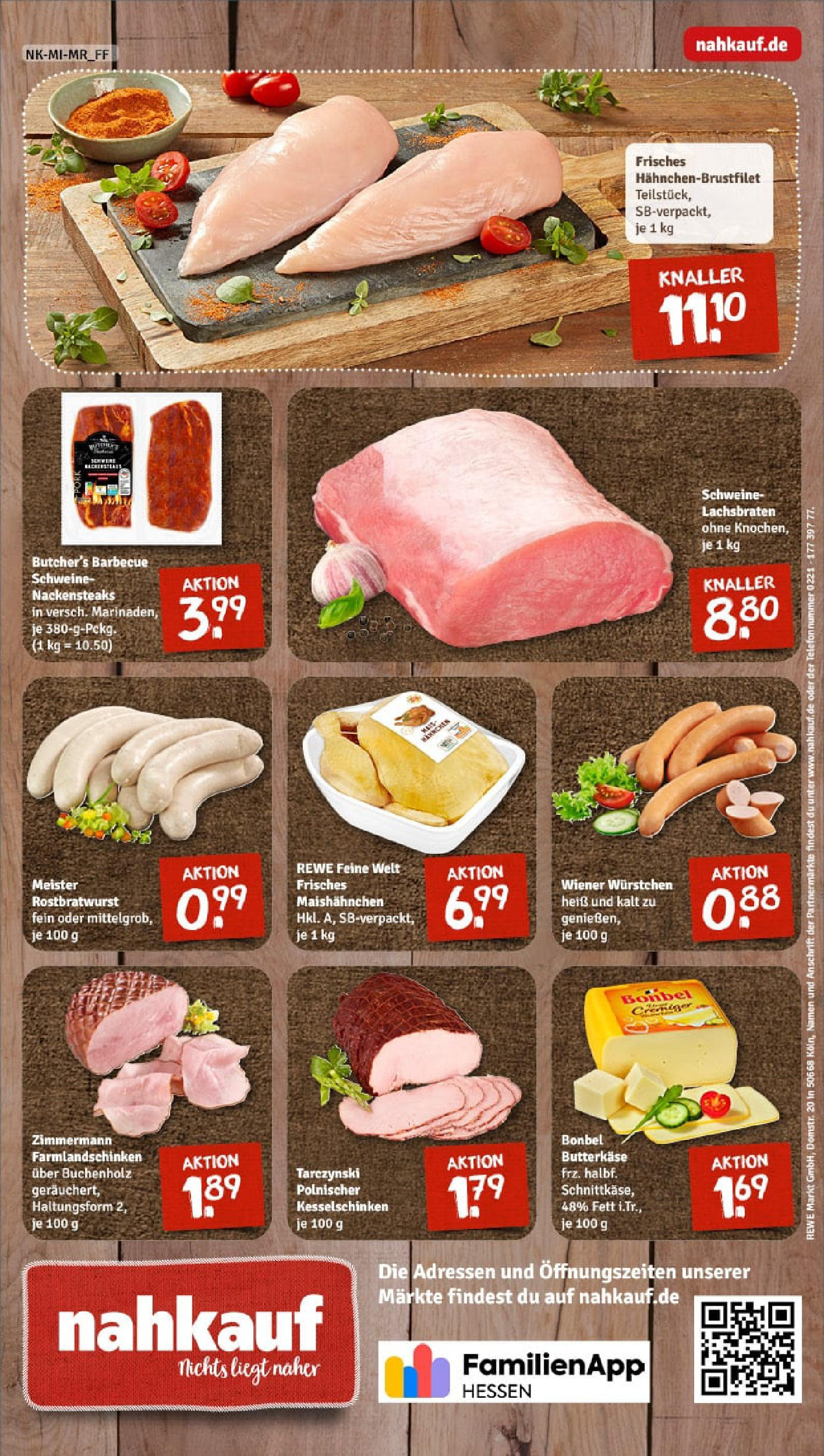 REWE Prospekt ab 17.08.2025 zum Blättern » Angebote | Seite: 8 | Produkte: Nackensteaks, Wiener wurstchen, Butter REWE Prospekt ab 17.08.2025 zum Blättern » Angebote | Seite: 8 | Produkte: Nackensteaks, Wiener wurstchen, Butter