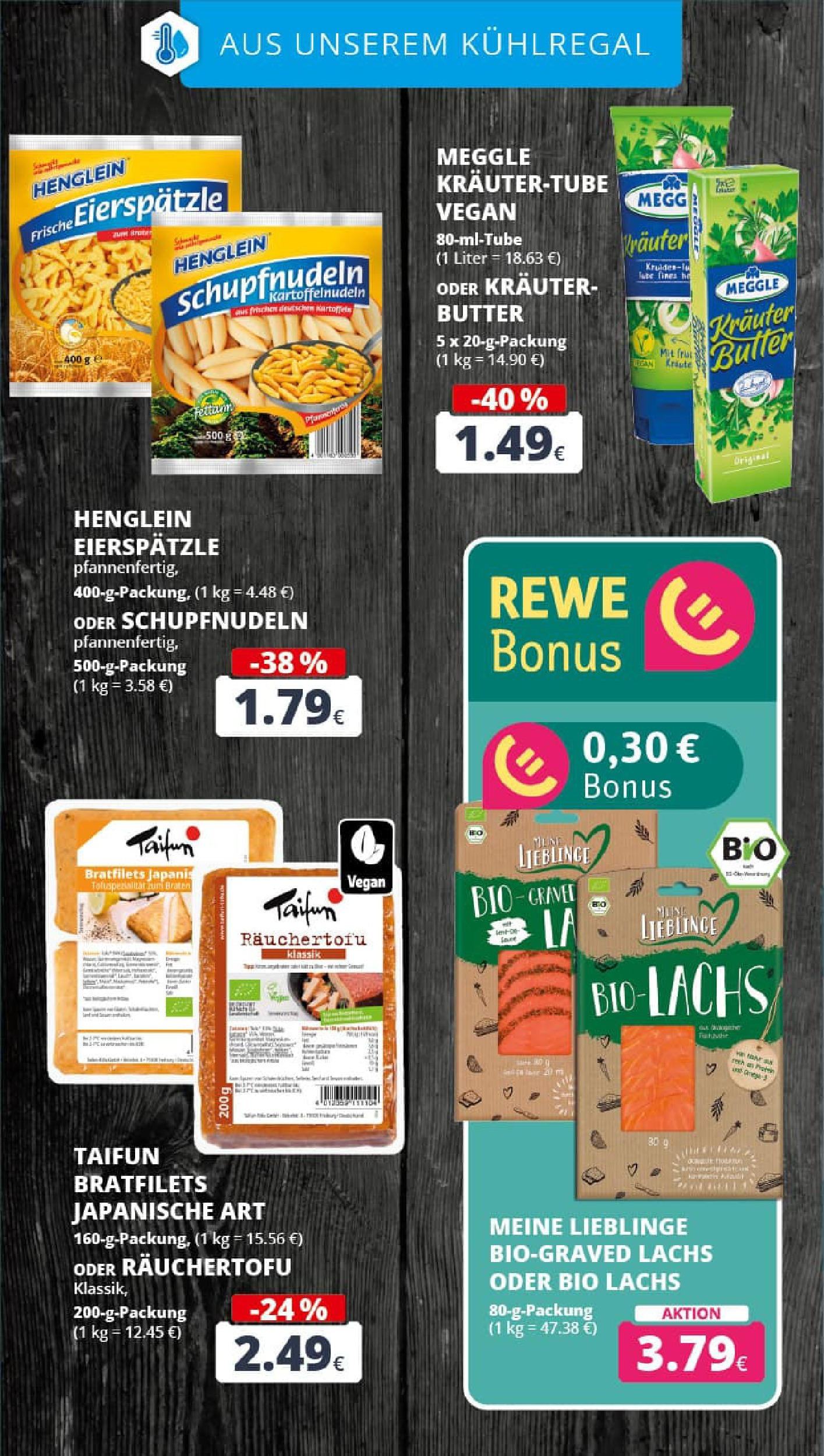 REWE Prospekt ab 17.08.2025 zum Blättern » Angebote | Seite: 15 | Produkte: Butter, Lachs, Kartoffeln REWE Prospekt ab 17.08.2025 zum Blättern » Angebote | Seite: 15 | Produkte: Butter, Lachs, Kartoffeln
