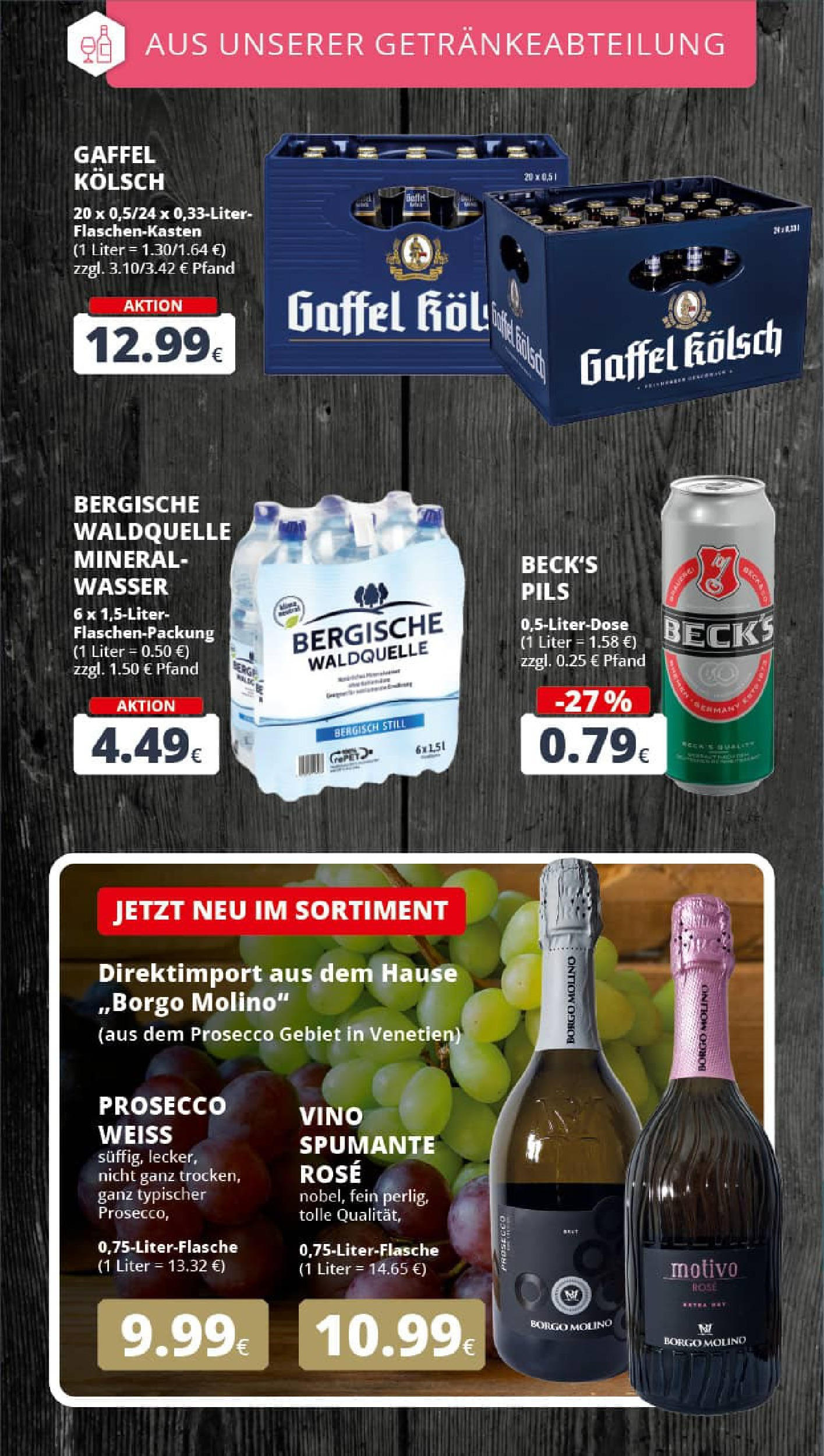REWE Prospekt ab 17.08.2025 zum Blättern » Angebote | Seite: 19 | Produkte: Pils, Prosecco, Wasser REWE Prospekt ab 17.08.2025 zum Blättern » Angebote | Seite: 19 | Produkte: Pils, Prosecco, Wasser