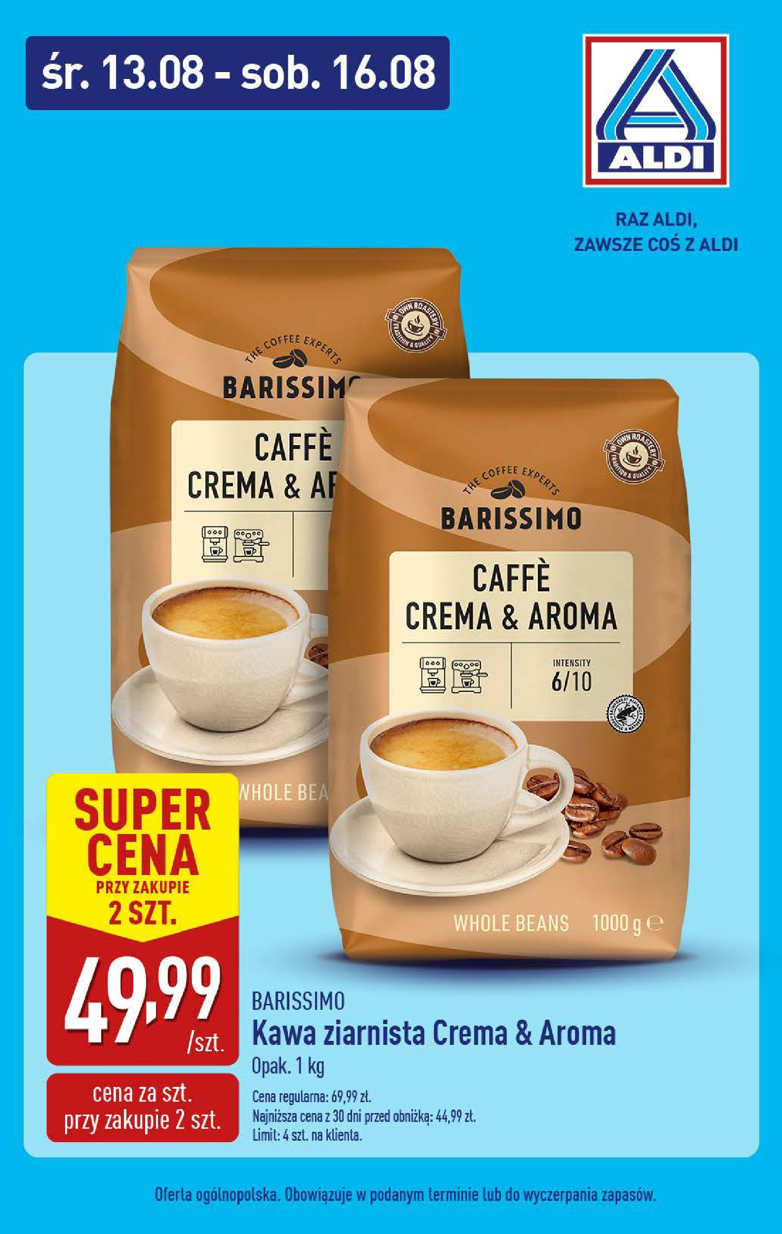 Aldi Gazetka - Weekend od 13.08.2025 - Ulotka PDF, promocje | Strona: 8 | Produkty: Kawa ziarnista, Róż, Kawa