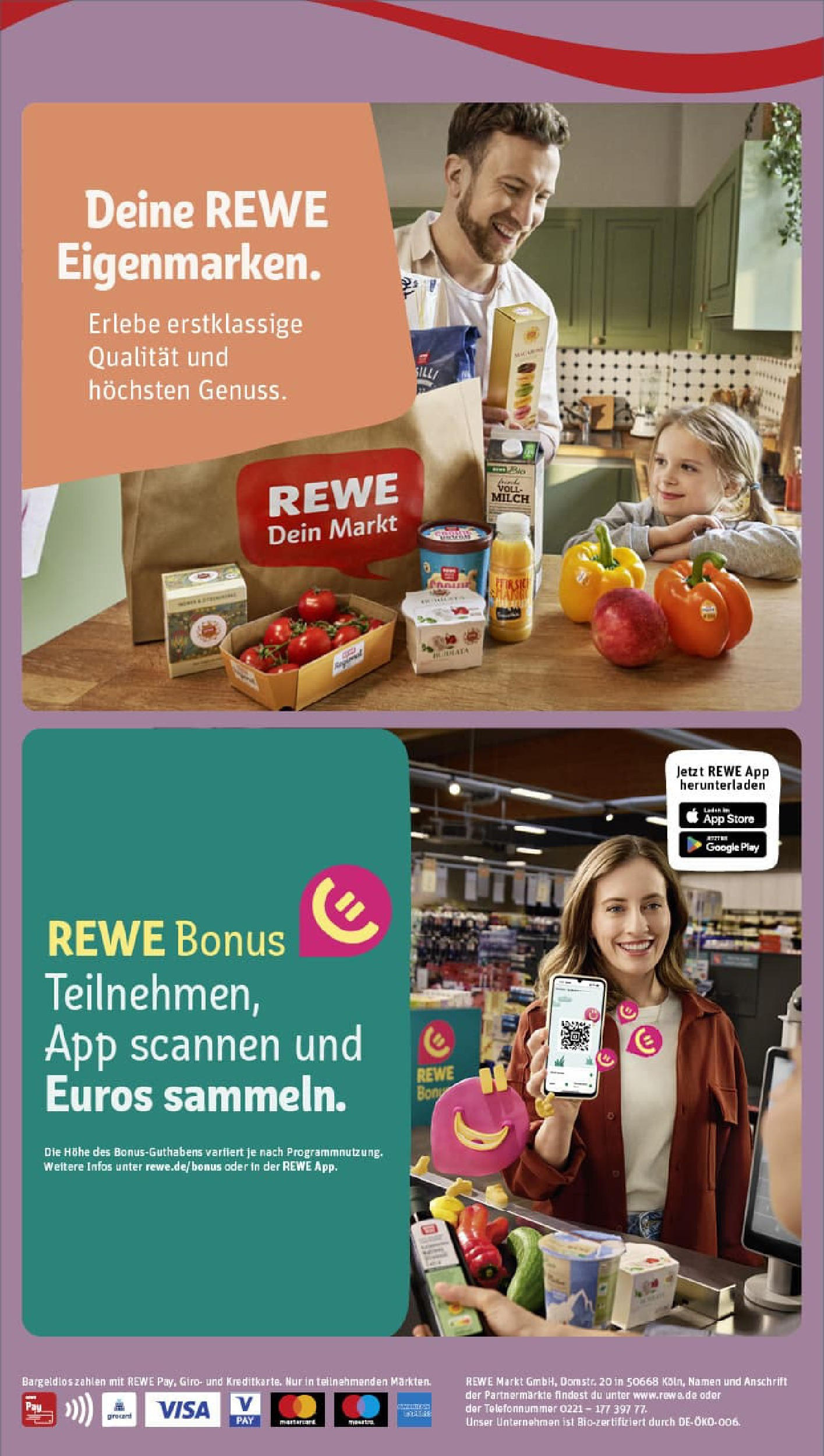 REWE Prospekt ab 17.08.2025 zum Blättern » Angebote | Seite: 2 | Produkte: Milch