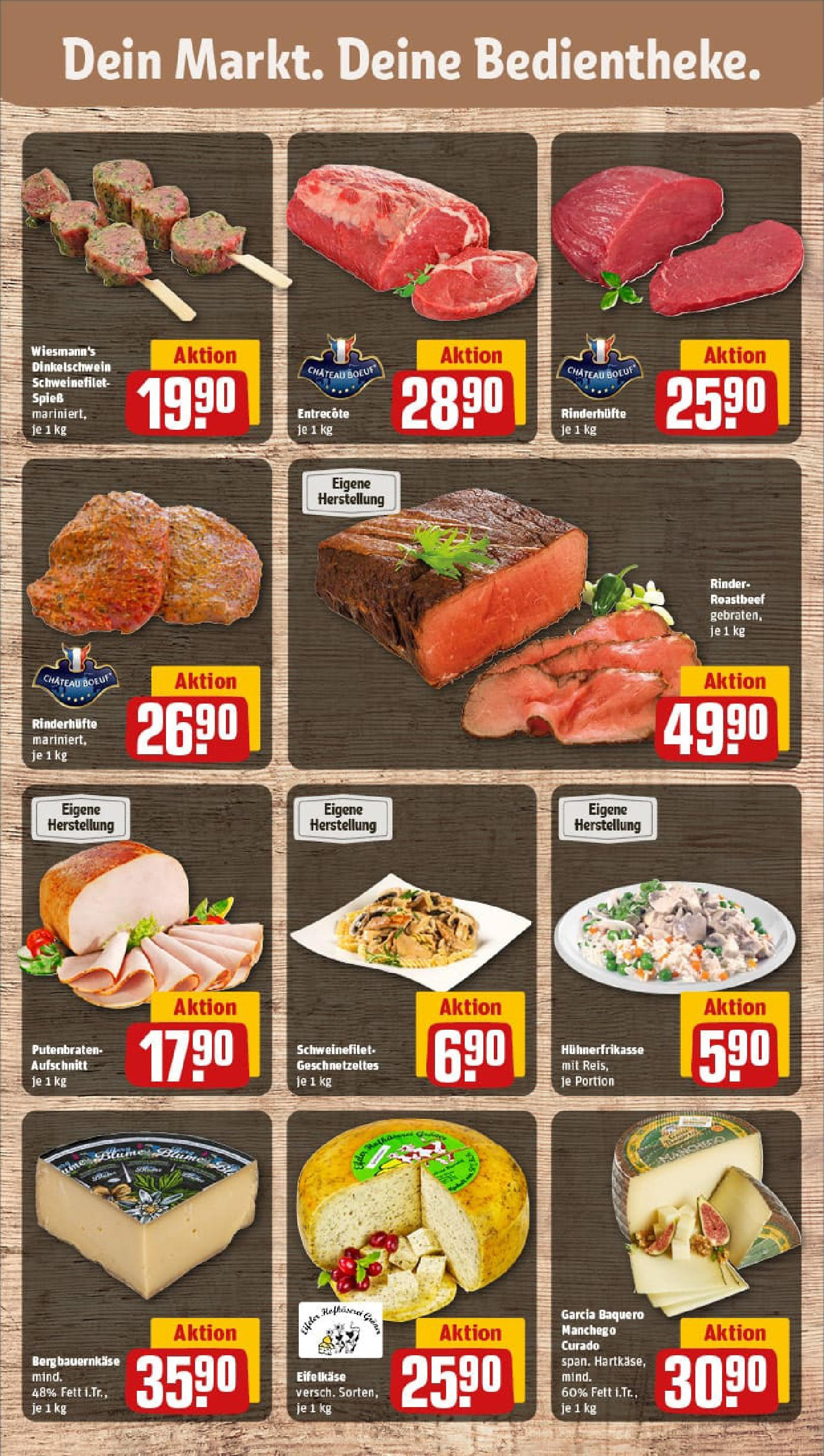 REWE Prospekt ab 17.08.2025 zum Blättern » Angebote | Seite: 8 | Produkte: Entrecote, Roastbeef, Schweinefilet, Reis REWE Prospekt ab 17.08.2025 zum Blättern » Angebote | Seite: 8 | Produkte: Entrecote, Roastbeef, Schweinefilet, Reis