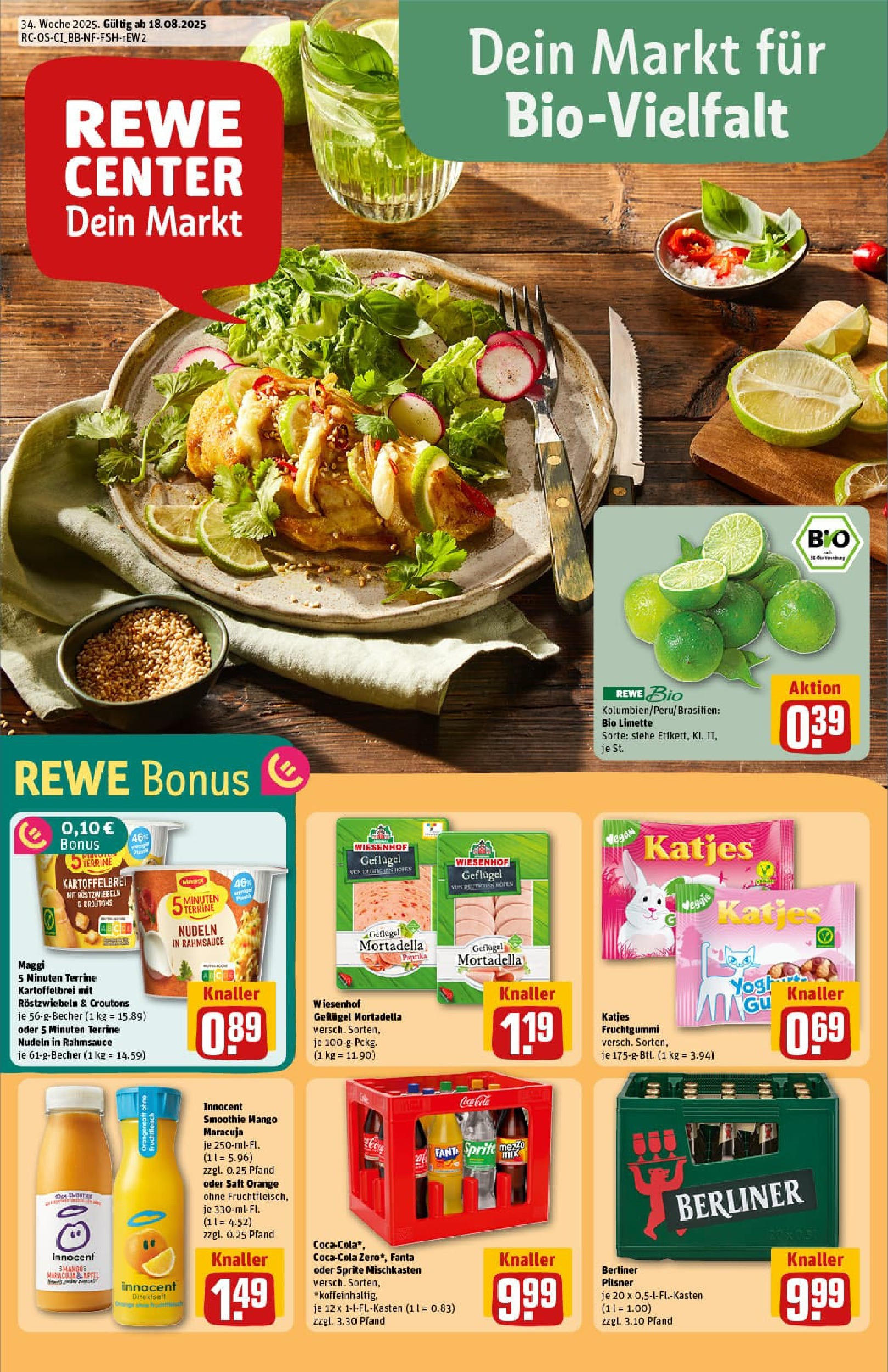 REWE Prospekt ab 17.08.2025 nächste Woche - Prospekt Elsterwerda	