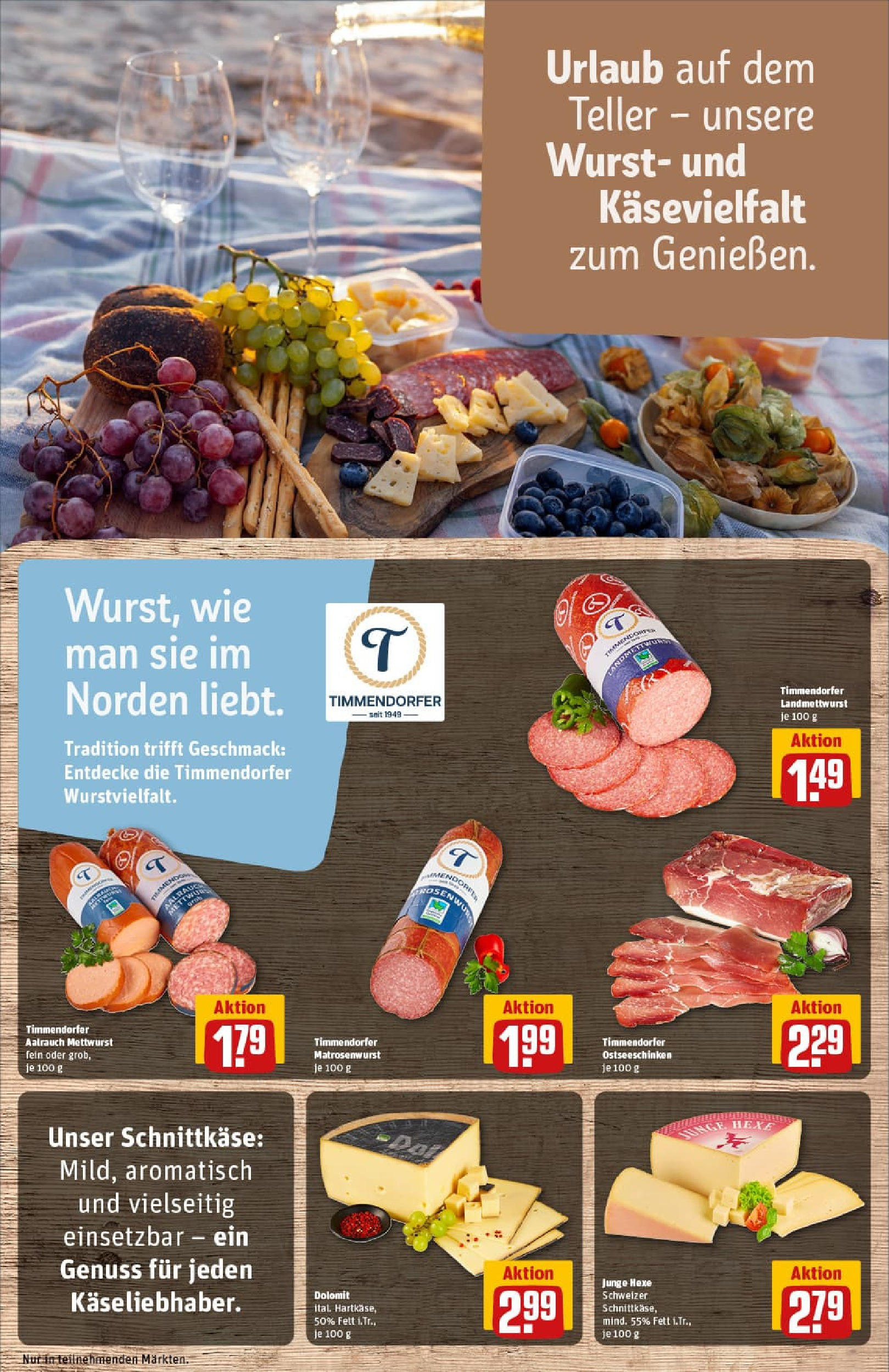 REWE Prospekt ab 17.08.2025 zum Blättern » Angebote | Seite: 11 | Produkte: Wurst